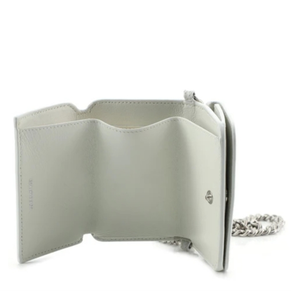 Balenciaga Everyday Wallet W/Chain Leather Mini - Picture 7 of 8